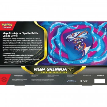 Pokémon TCG: Mega Greninja ex Premium Collection rinkinys
